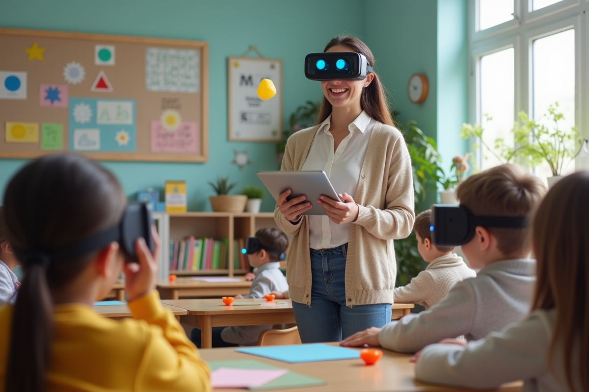 Utilisation de la réalité augmentée par les enseignants dans l’éducation moderne